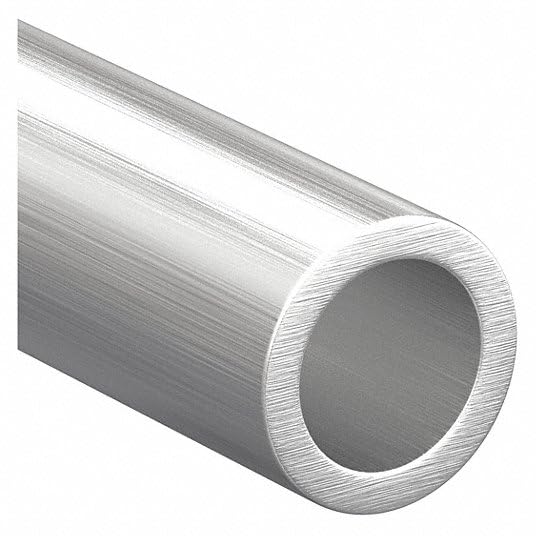Tubing, Round, Aluminum, 6061-T6 Alloy Type, 1 ft. L., Mfr: 83061-A