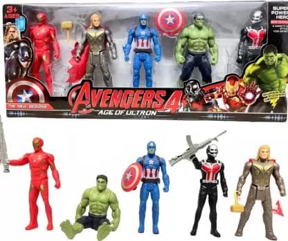 See full amazon price history chart for Khyali Superhero Twist & Move Toy Set - 5-Piece Multicolor Action Figures for Kids | Dynamic Poseable Heroes for Boys and Girls Khyali Superhero Twist & Move Toy Set - 5-Piece Multicolor Action Figures for Kids | Dynamic Poseable Heroes for Boys and Girls (B0DGQNCG5C) Amazon Price History, Amazon Price Tracker