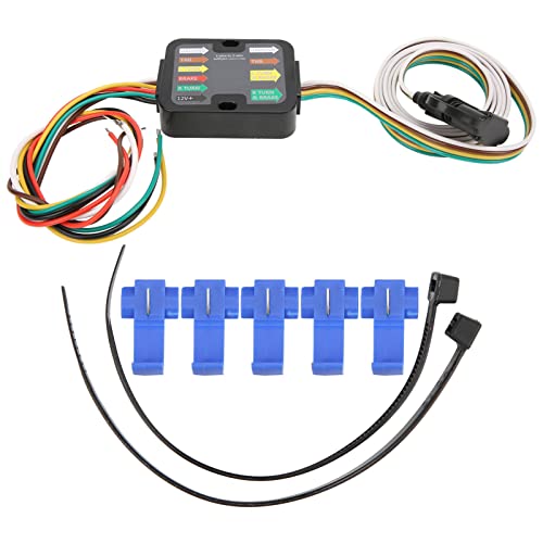 Greensen Kit de Convertidor de Luz Trasera de Remolque para Accesorios de Enganche con Cableado de 60 Pulgadas