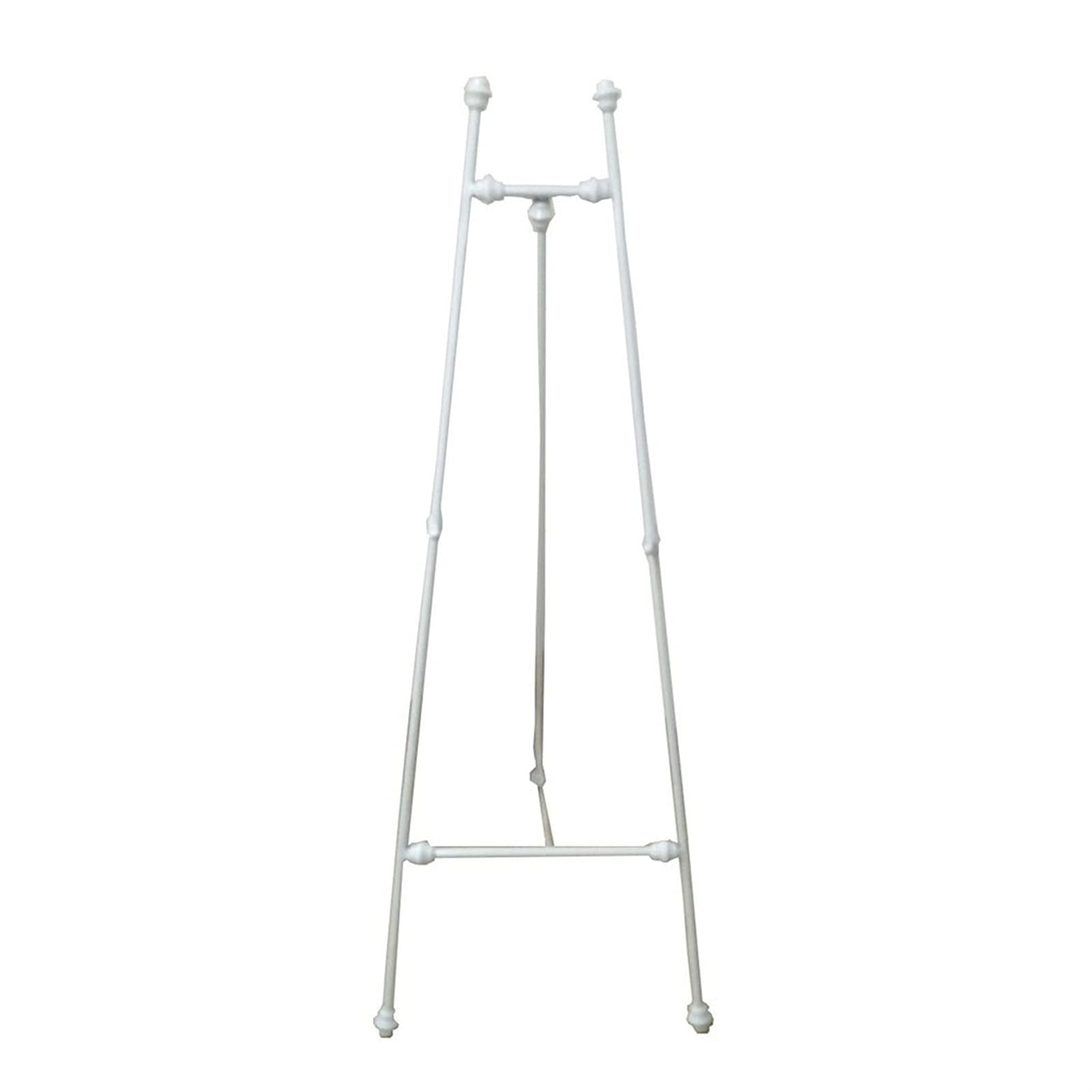 HADECOLL Tripod Holiday Celebration Easel,Party Activity Floor-Stand Adjustable Poster Display Stand For Art Gallery Exhibition,White-120 Cm