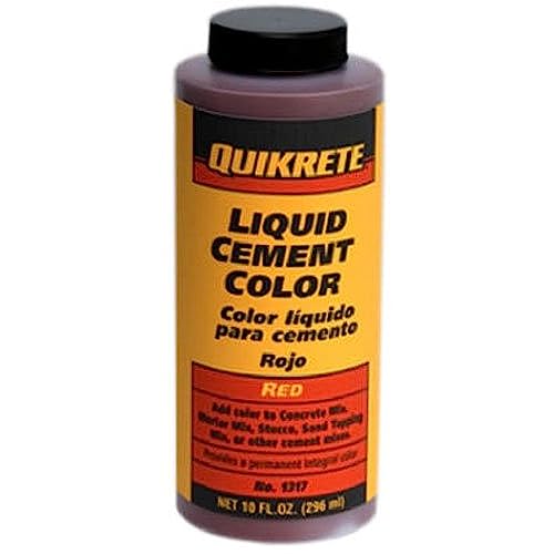 Quikrete 13173 Liquid Cement Color, Red, NET 10 FL. OZ.(296 mL)"