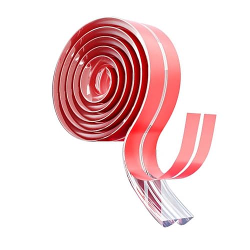 Image of Leadigol Clear Furniture Edge Protector Strip,Transparent PVC Soft Corner Protectors,Silicone Soft Corner Protectors,Table Edge Protection Strip,Furniture Protection Strip