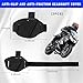 Sylvil 2 PCS Motorcycle Shift Pad, Anti-Slip Motorbike Shoe Boot Cover Protector, Rubber Motorcycle Clutch Cover, Universal Motorbike Boots Protective Gear Accessories for Men Women