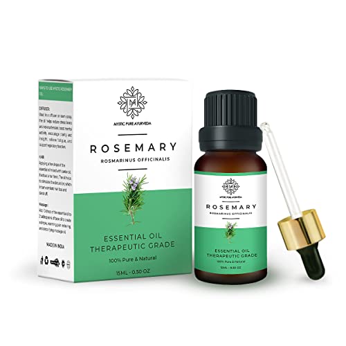 Image of Essential Oil Combo Set For Promote Hair Growth, Dandruff and Improve Hair Texture | Rosemary, Tea Tree, Lavender, Peppermint | Set Of 4- Each 15ml