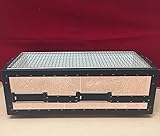 BBQ Charcoal KONRO HIBACHI Grill DIATOMITE Stone Hibachi Barbecue Japanese Yakiniku, Yakitori Grill 21x9x7.8
