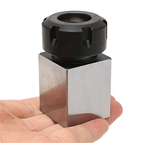 Accessoires de tour ER-25 avec bloc porte-outil carré rectifié