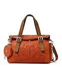 handtasche orange leder Handtasche Prägung Desigual Womens PU Hand Bag, ORANGE, U