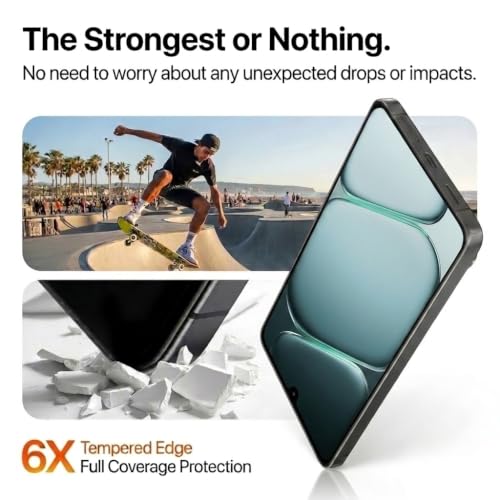 Image of Tempered Glass Screen Protector Guard for Oneplus N6x | Anti Reflection Technology, Military Grade, Extreme Touch Response, Easy Install Kit