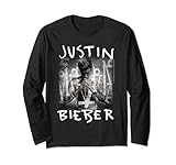 Justin Bieber Purpose Album Cover by Rock Off Long Sleeve T-Shirt