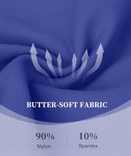 Image of 4 Pack Slip Shorts for Under Dress Women Seamless Boyshorts Panties Anti Chafing Shorts