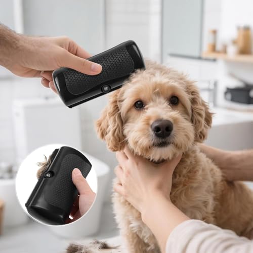 SMEILEE Hundebürste, Groomify Bürste, Wunderbürste Hund, Groomify Hundebürste Kurzhaar für Hunde Katzen und andere Haustiere