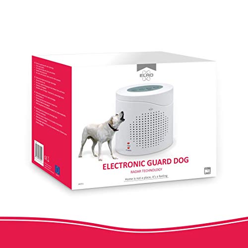 ELRO ARD51 Elektronischer Wachhund mit realistischem 3D-Hundesound - Mit Sensor