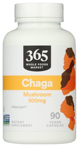Image of 365 by Whole Foods Market, Chaga, 90 Count