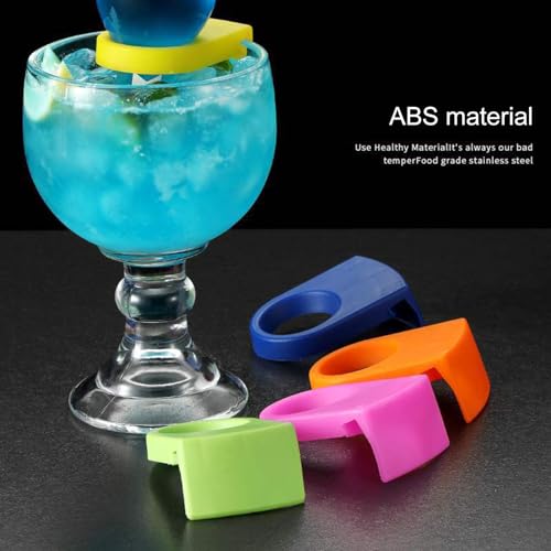 5Pcs Colorful Beer Snap Plastic Drinking Clips Bottle Buckle Application: Bar Mini Beer Bottle Holder Clips Wine Goblet Glass Cup Edge Snap for Home Birthday Wedding Party Bathroom Cup Holders