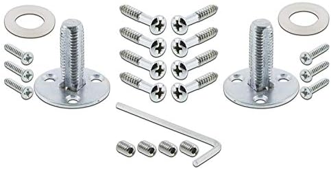 Nostalgic Warehouse New York Plate with New York Knob, Double Dummy, Bright Chrome