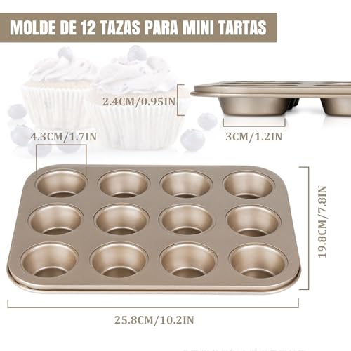 Opiniones y reviews de Moldes para magdalenas del mes. 20 Imagen adicional