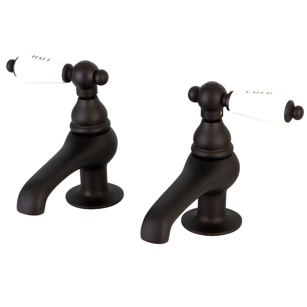 Robinet d'évier Kingston Heritage KS3205PL en laiton massif pour cuisine haut de gamme