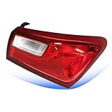 STRECOS Tail Lights Compatible With Chevrolet Malibu 2016 2017 2018 Chevy Malibu Taillights Outer Brake Lamp Assembly 84132377 GM2804122 (Right Passenger Side)