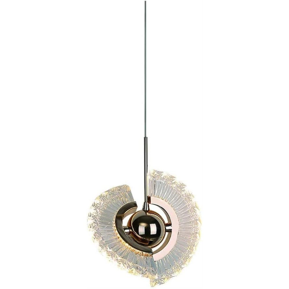 Lámpara de noche OVNI de cristal acrílico con cable largo regulable 8