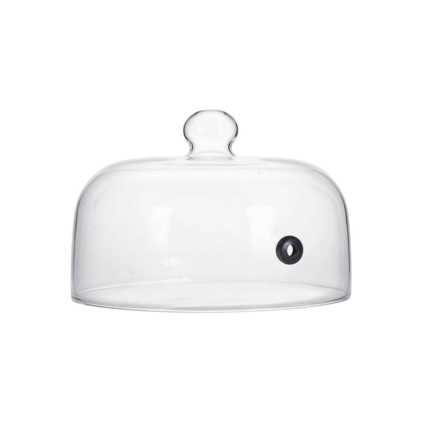 Cloche avec Trou Résistant Vaisselle, Diamètre 25 Cm, Hauteur Totale 16 Cm