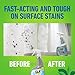 CLR Brands Mold and Mildew Stain Remover, 32 oz. Spray Bottle, Pack of 2, Multi-Surface Stain Remover, Works on Tile, Wood, Concrete, Glass, and More