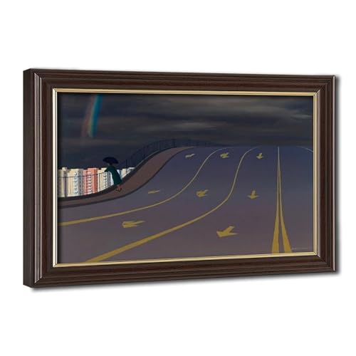 Impression sur toile This Way by Jeffrey : tableau mural salon et bureau 20x30 cm