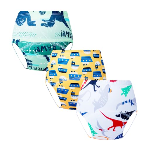 JackLoveBriefs Töpfchen-Trainingshose Töpfchentraining trainingsunterhose Kinder 4-5 Jahre(10 Stück,Farbe: Mehrfarbig, Gr.110)