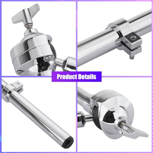 Tom Drum Holder Single Arm Stand Rack Mount Hardware para Performance Gear - Estilo A miniatura 5