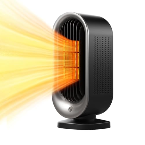 電気ヒーター - 高さ調整可能、静音、過熱保護、安全,室内用電気ヒーター | 室内 ?外 デスク キャンプ 部屋 寝室 ガレージ テント 床 バスルーム用