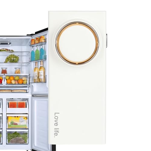 Ambientador De Nevera - Purificador De Aire A Largo Plazo | Cocina Abjelor | Olor Absorbente | Eliminador De Olores De 3 Vías, Dispositivo Inteligente Para Limpiar Despensas Y