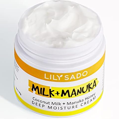 LILY SADO MILK + MANUKA™ Coconut Milk & Manuka Honey Natural Face Moisturizer Cover