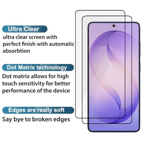 Image of POPIO Xtreme Series Pack of 2 Military-Grade Gorilla Tempered Glass Compatible for Samsung Galaxy S26 Ultra | 9H Hardness, Edge-to-Edge Coverage, Anti-Scratch