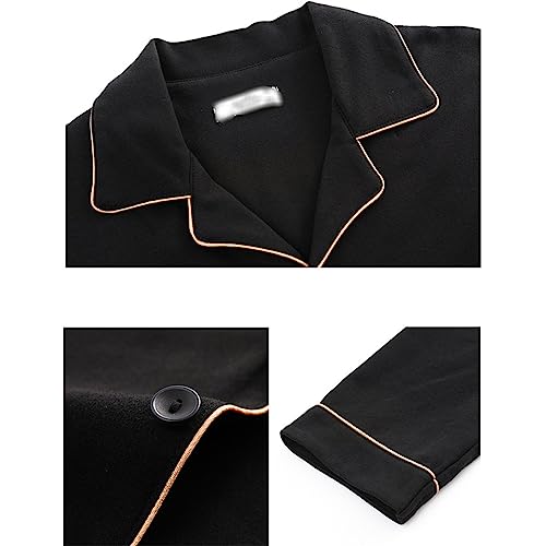 Pajamas Men's Autumn Long Sleeve Plus Size Men's Loungewear Thin Section Cotton Suit2