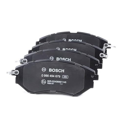 Bosch BP1674 - Pastiglie Freni Auto, Asse Anteriore - Qualità Bosch - Riduzione Del Rumore E Della Polvere - Certificazione ECE-R90 - Senza Rame - 1 Confezione Da 4 Pastiglie - 3