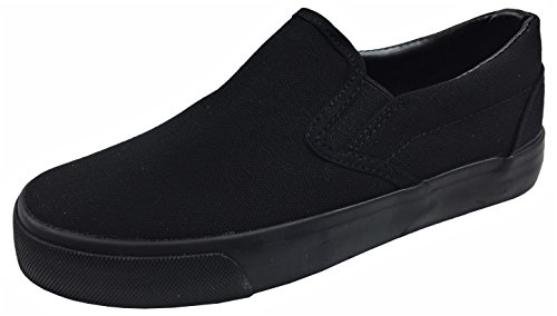 Image of Kid's Classic Slip On Canvas Sneaker Tennis Shoes
