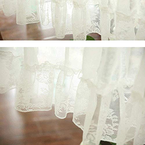 Cortinas cortas para ventanas pequeñas que evitan salpicaduras en la cocina 4