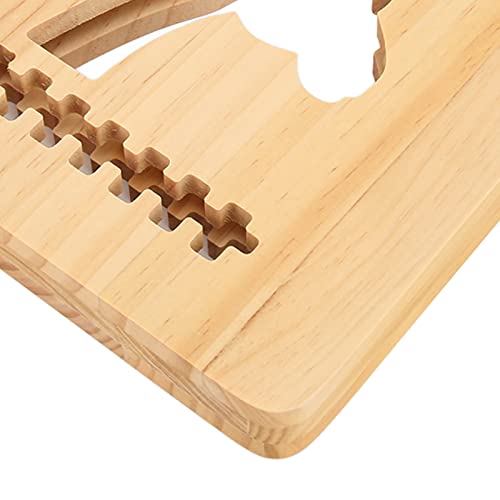Veilleuse girafe en bois 3D lampe de nuit LED blanche chaude - 3