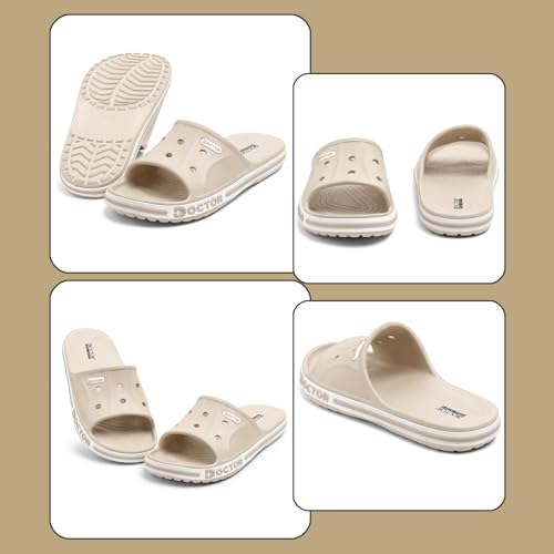 Image of Men EVA Slide Slippers | Lightweight Anti-Slip Casual Slides | Breathable Comfort Sandals for Indoor Outdoor Everyday Wear Walking Slippers