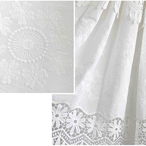 Rideaux courts en coton 150x85 protégeant du soleil sans assombrir - 6