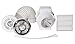 AIRFLOW AVENTA SHWTLKT - Kit de ventilación para Cuarto de baño (100 mm, en línea, con luz y Temporizador)