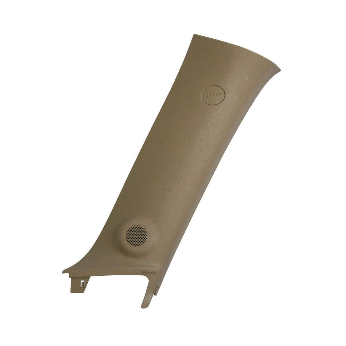 for Hummer for H3 2006-2007 & Base 2006-2010 & X 2007-2009 & Alpha 2008-2010 for H3T Alpha/Base 2009-2010 Pillar Trim Cashmere Tan w/Tweeter Right Plastic 15891208 15869838