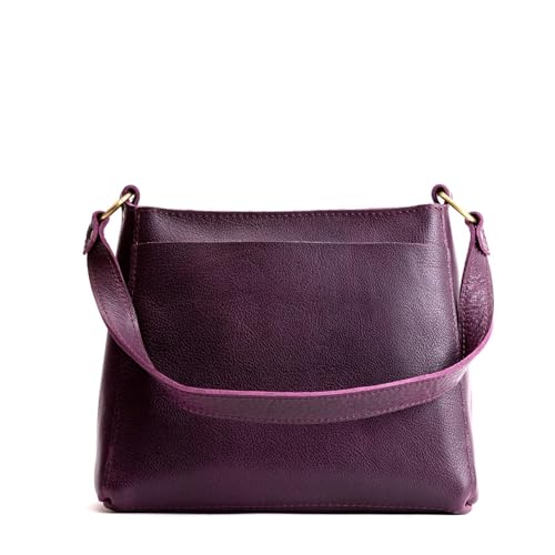 Image of Portland Leather Goods Triangle Shoulder Bag for Women - Handmade from the Finest Full-Grain Hides | Handmade