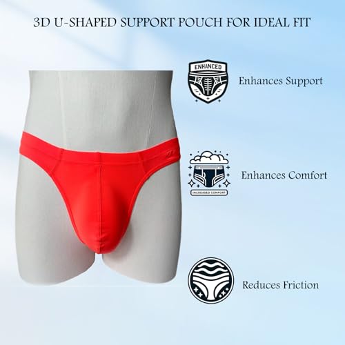 JOCKMAIL 4PCS/Pack Mens Thongs Underwear JockStrap Mens Bikini Underwear G-string Jockstraps for Men Ice Silk Underwear2