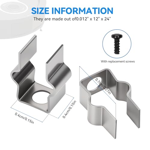 Replacement screws included close-up