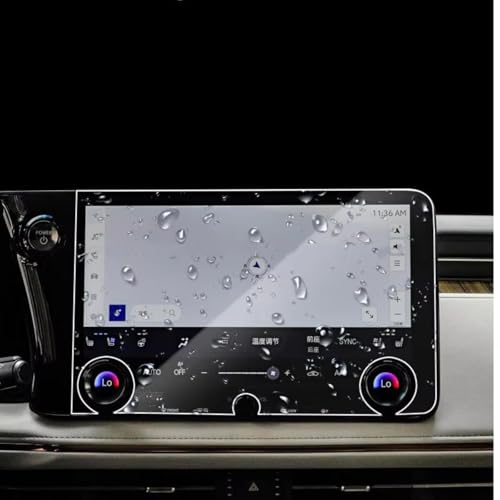 Verre trempé de navigation Lexus LM 2024 protection d'écran haut de gamme