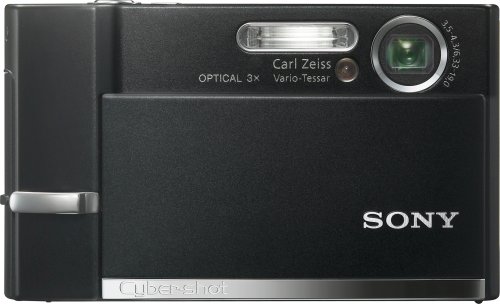 Sony Cybershot DSC-T50 7.2MP Digital Camera with 3x Optical Zoom (Black)