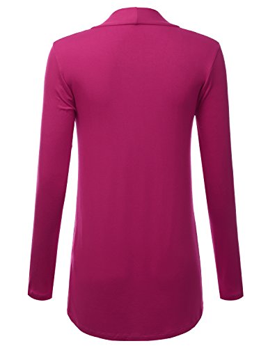 Image of LALABEE Women's Draped Open-Front Long Sleeve Light Weight Cardigan (S~3XL)