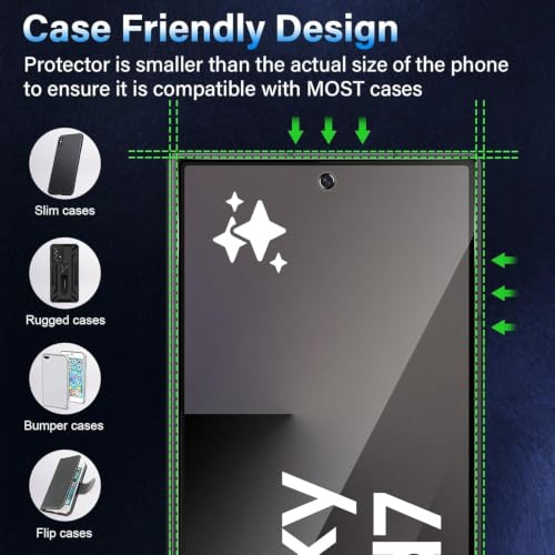 Image of (1 Pack Privacy Tempered Glass Screen Protector for Samsung Galaxy Z Fold 7 (Front Display) | 9H Anti-Spy Glass | HD Clarity, Anti-Scratch, Bubble-Free, Case-Friendly