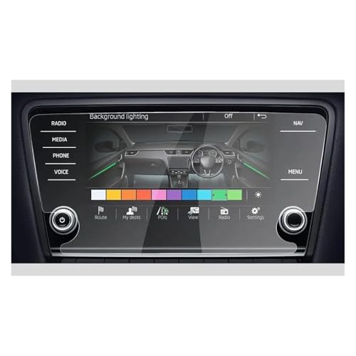 Protection ecran navigation Octavia protecteur ecran voiture Amundsen 8