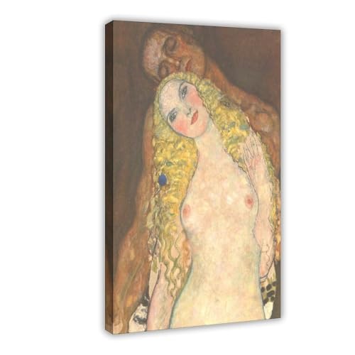 Impression sur toile Gustav Klimt pour habiller un mur vide avec cadre inclus